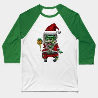 Monster santa claus ( zombie ) Baseball T-Shirt